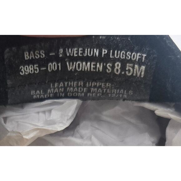 Bass Weejun's Kathleen 90's Penny Loafers Ladies US Size 8.5 Black - Picture 4 of 8